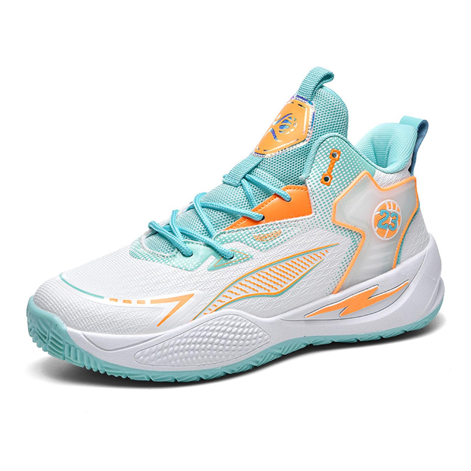Męskie Buty Do Koszykówki Chłopięce Buty Do Koszykówki Dziewczęce Buty Do Koszykówki Outdoor Buty Sportowe(44 EU, Z02)