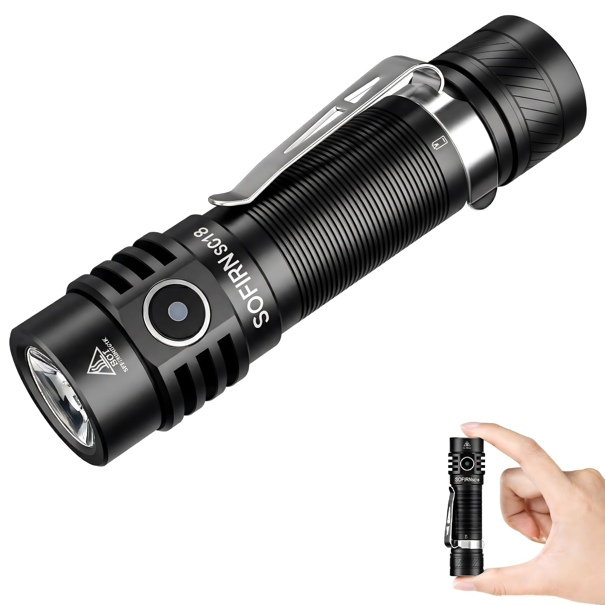 charbon シャルボンSHINING STAR SHORT Lサイズ Amazon.com: sofirn SC18 Rechargeable Flashlight 1800 High Lumens