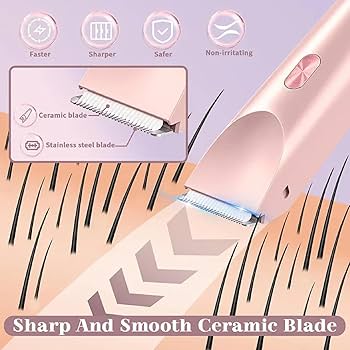 Silky Splash Rasoio elettrico da donna Silkysplash Rasoio intimo Vamaro 2 in 1 per donne, Ipx7, impermeabile, bagnato e asciutto, per viso, corpo, gambe, bikini (viola) : Amazon.it: Salute e cura della persona