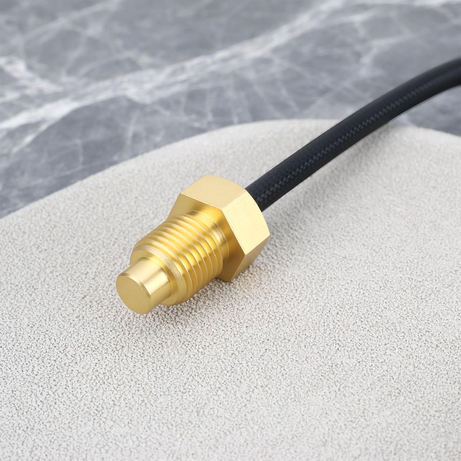 Cavo Sensore Misuratore Temperatura Acqua 2PIN Per Motocicletta M10x1mm Compatibile Con KOSO Misuratore Temperatura Acqua