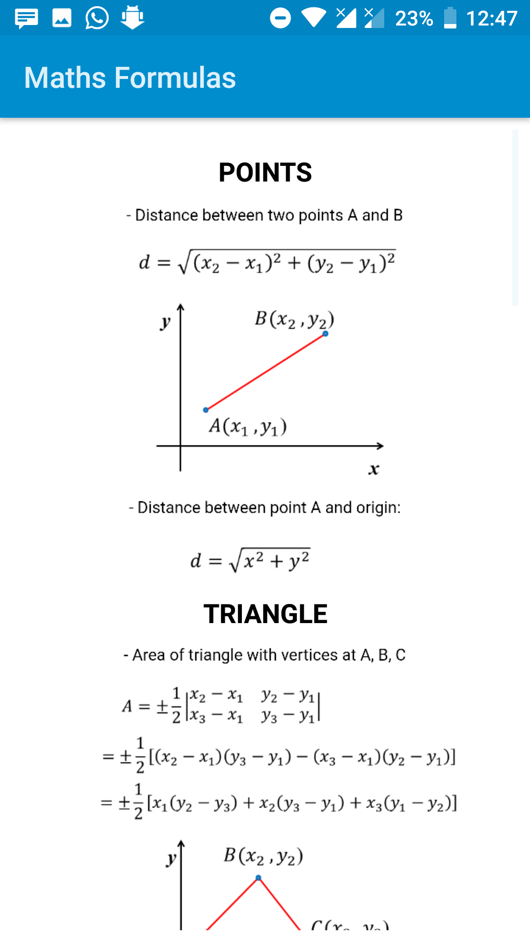 Maths Formulas - App on Amazon Appstore