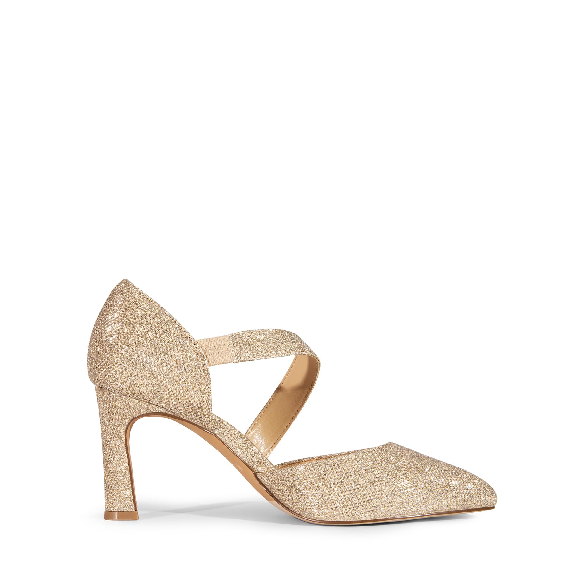 DREAM PAIRS Damen High Heels Pumps Geschlossene Spitze Bequeme Schuhe für Arbeit Büro Hochzeit