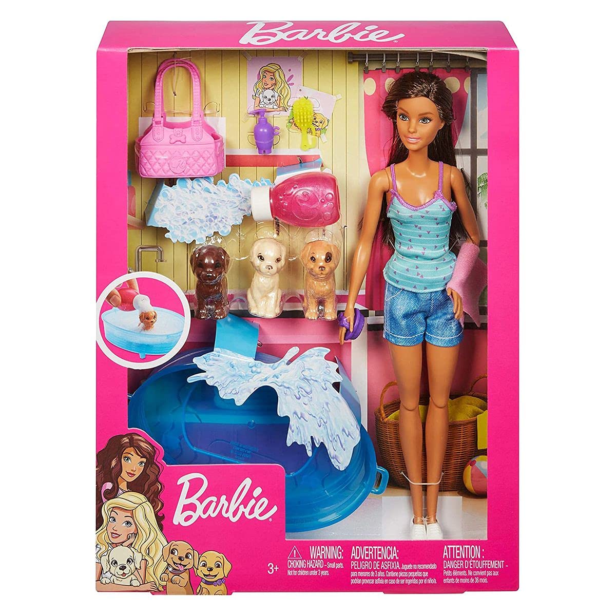 Amazon.com: Barbie Mattel Barbie Pets and Accessories - Brunette