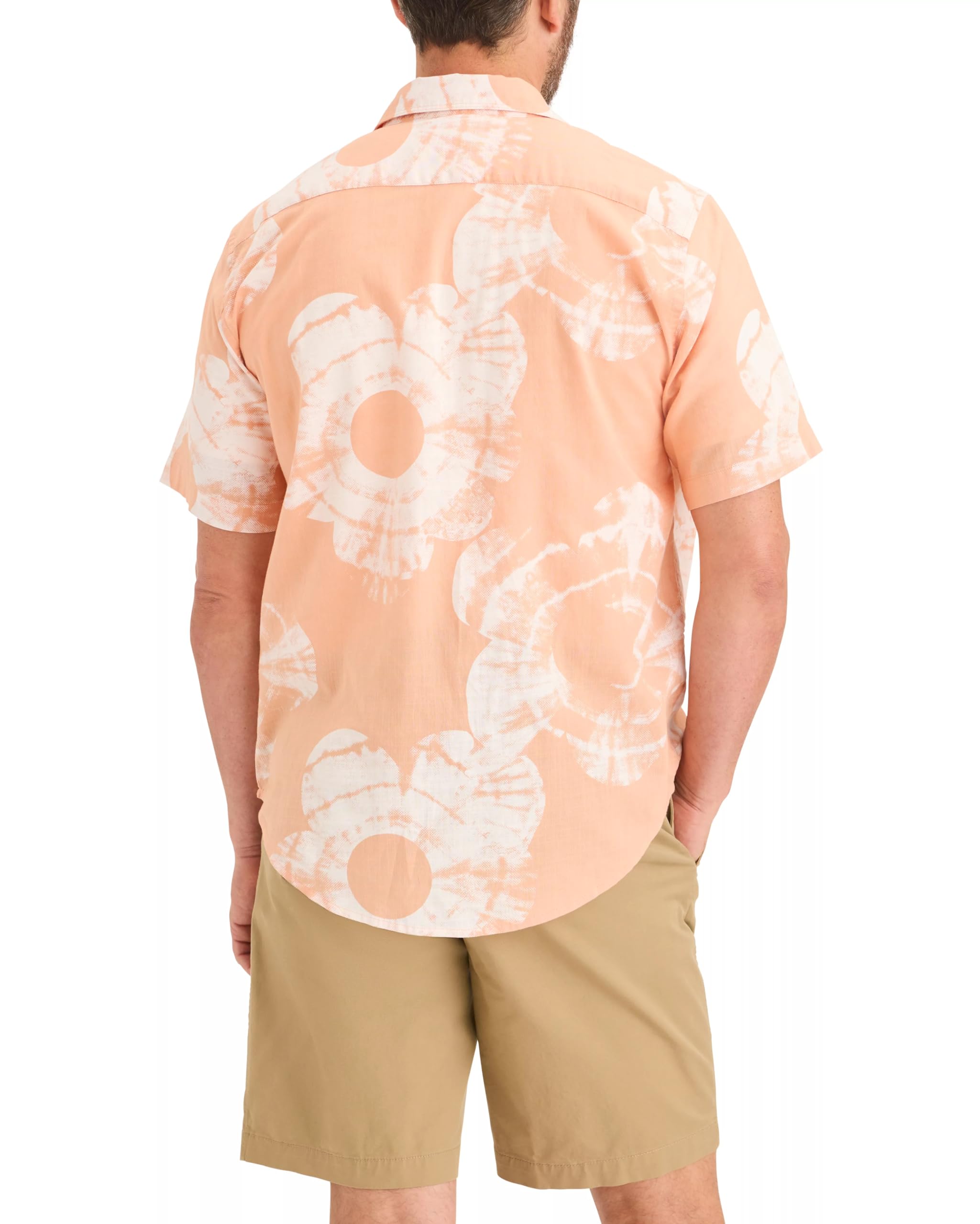 Dockers Camisa Comfort Flex de Manga Corta de Ajuste Clásico (Estándar Y Grande Y Alto) Camisa Abotonada Hombre (Pack de 1)