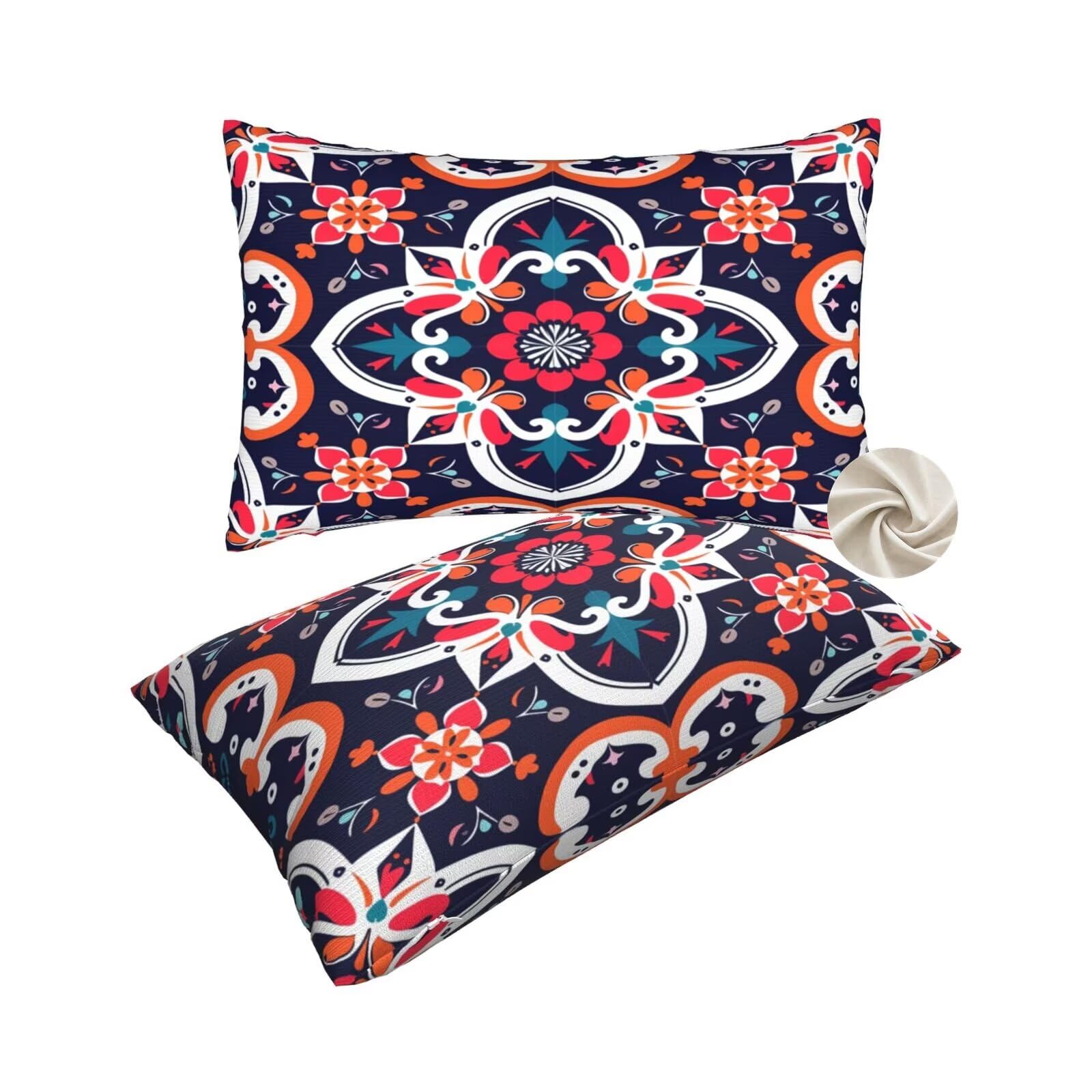 Housses de coussin 50x80 cm douces pour protéger vos oreillers et embellir un canapé défraîchi