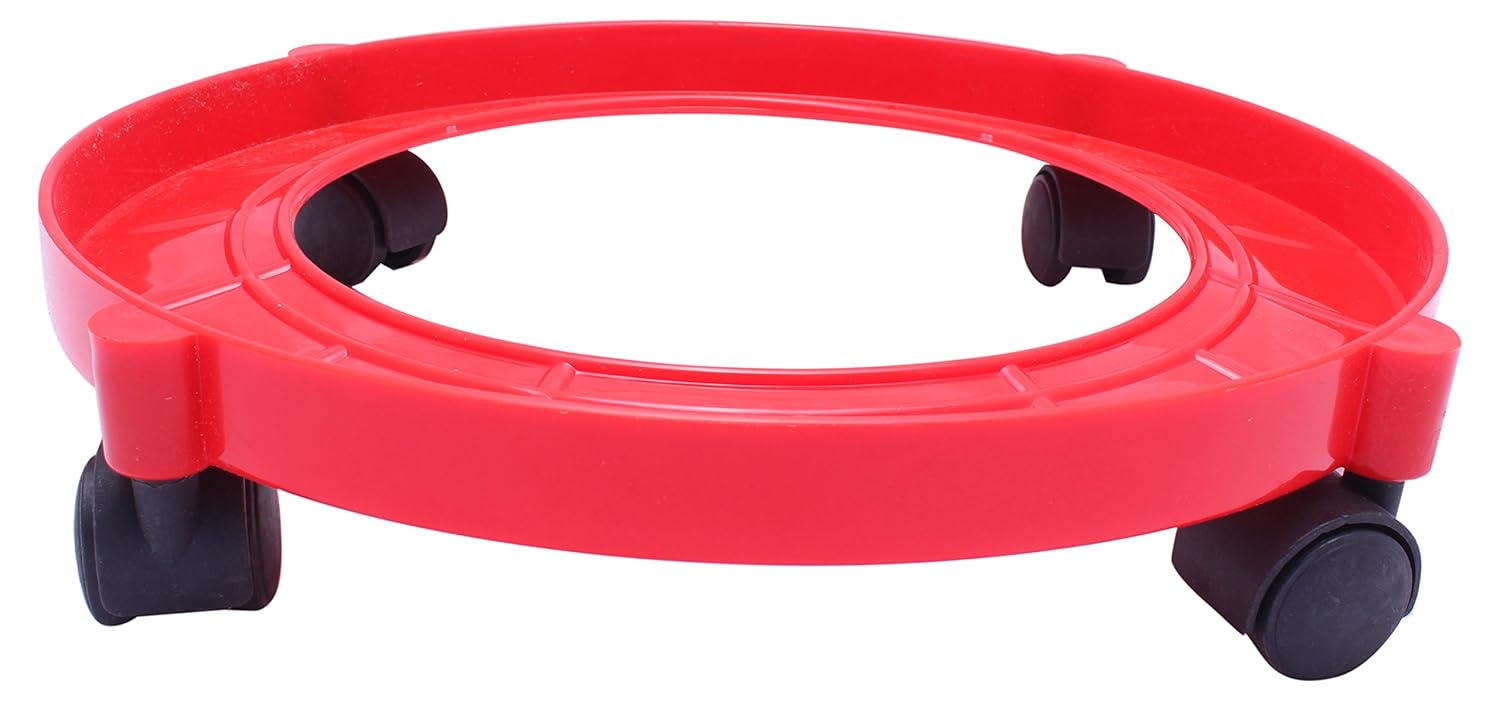 Buy PARAS Plastic Gas Cylinder Stand, 15 cm, Red Online at Low Prices
