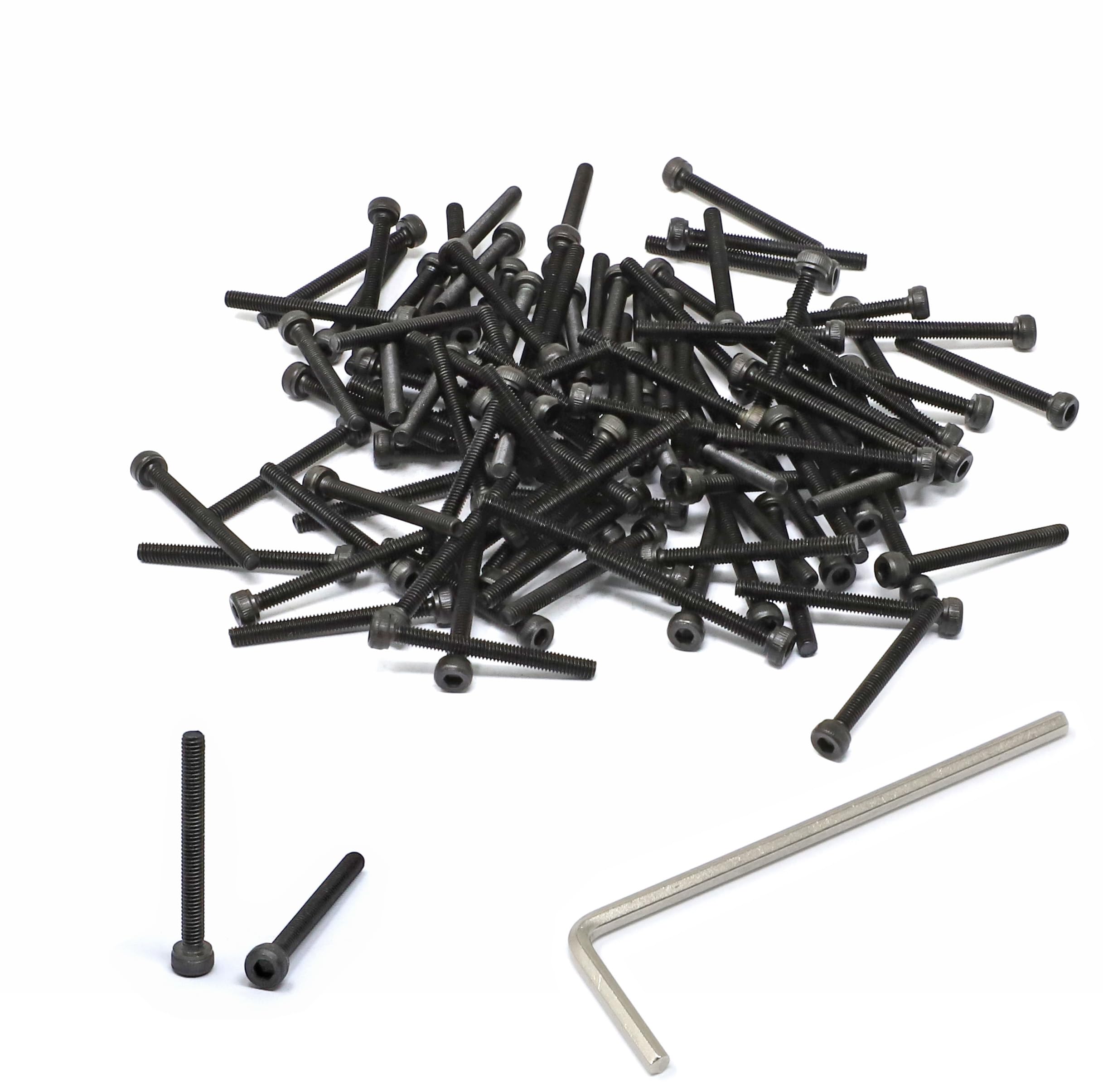 M5 Socket Head Screws - 50 Pcs Alloy Steel -20 M5 Socket Head Screws - 50 Pcs Alloy Steel -20