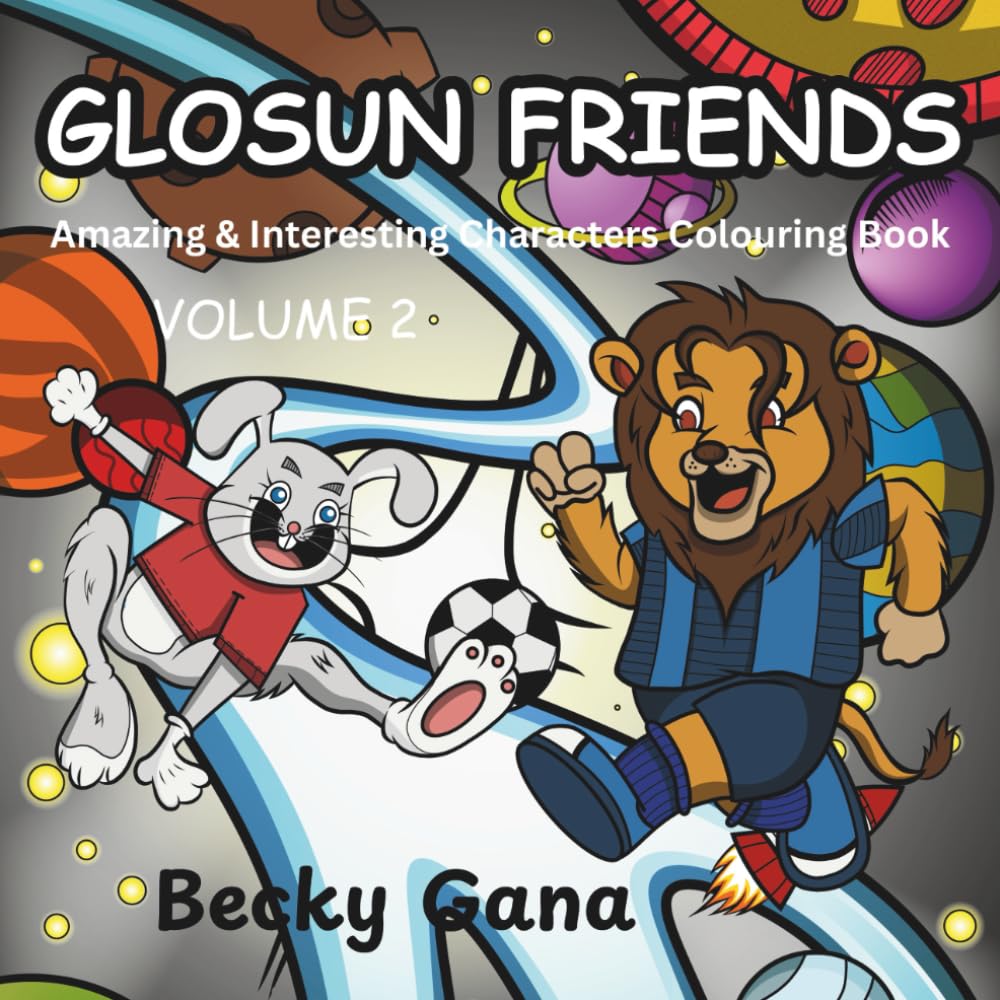 Amazing & Interesting Characters Colouring Book