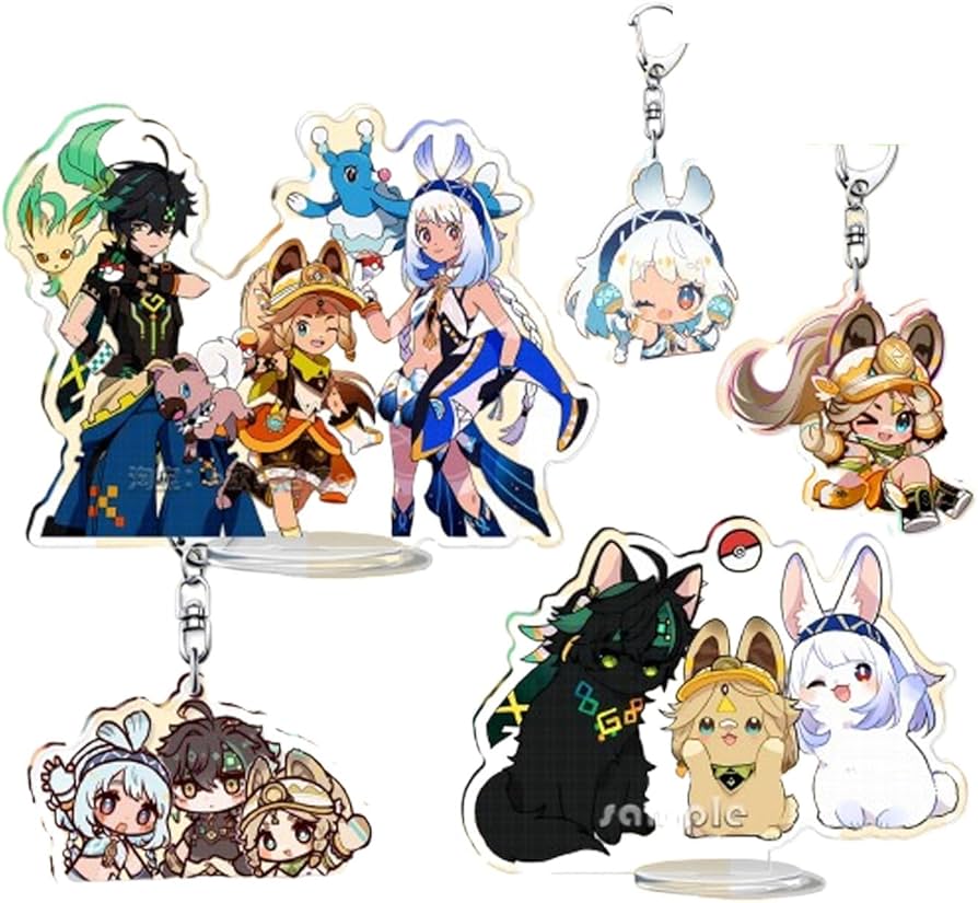 Amazon.co.jp: 原神 グッズセット キィニチ ムアラニ カチーナ 5点