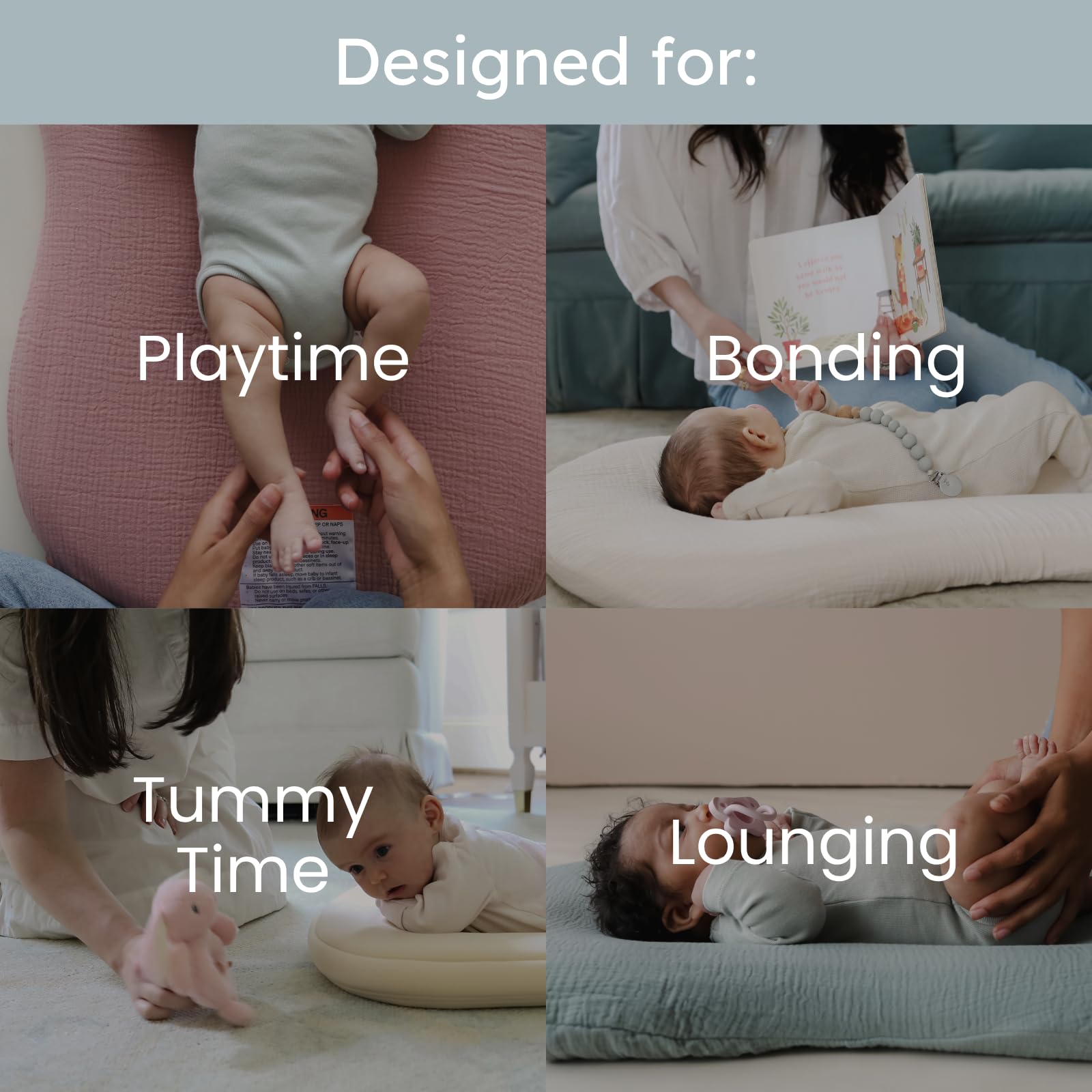 Amazon.com : snuggle me® Baby Lounger Curve - Premium Organic