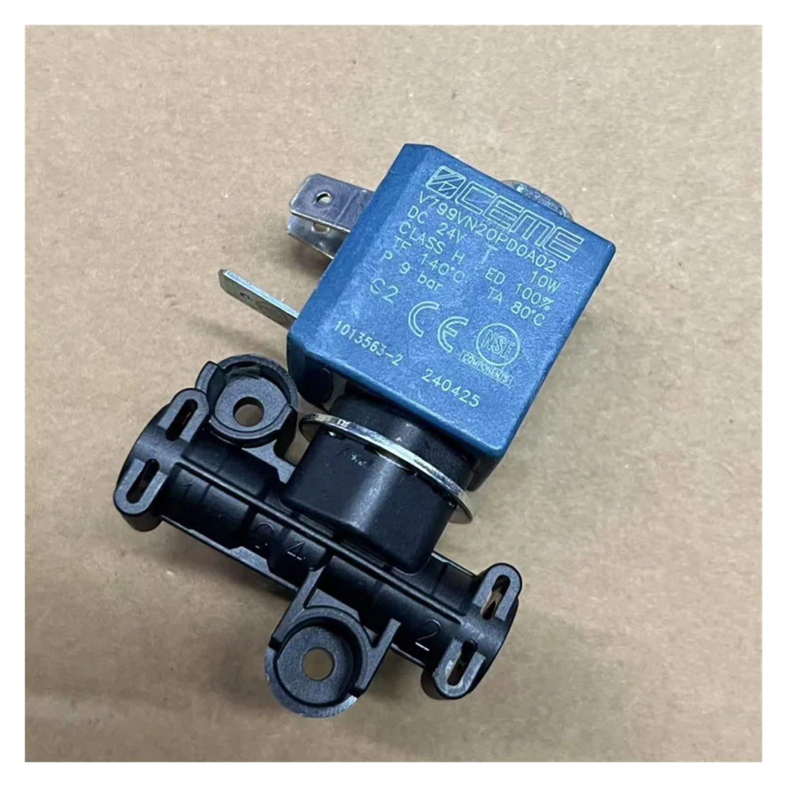 Compatible con accesorios de válvula solenoide for cafetera Philips, EP2121, 2136, 3146, 5144, 1221(Dark blue)