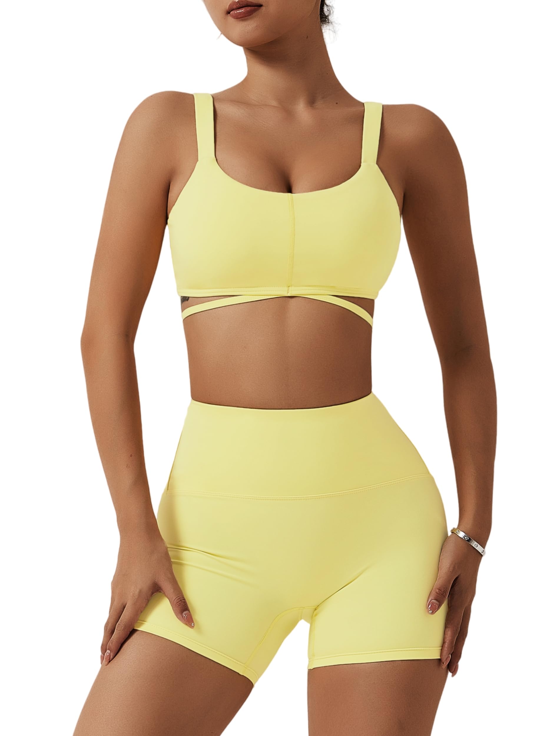 ABOCIW Halter & Biker Set