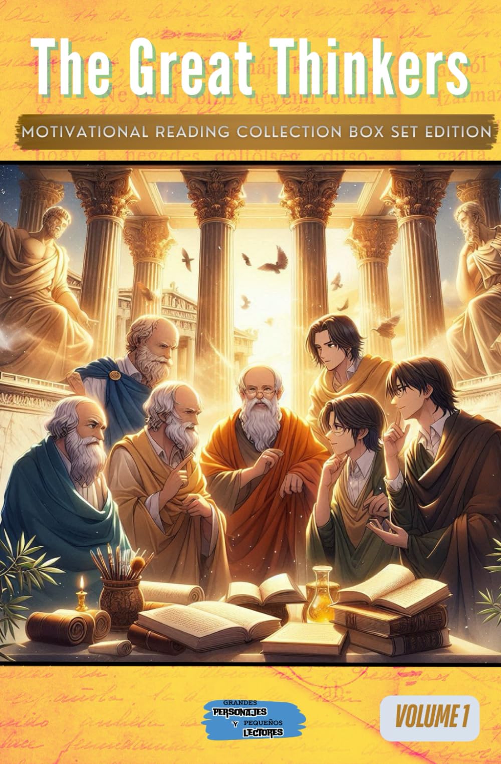 The Great Thinkers: Five inspiring stories for children about wisdom, philosophy, and imagination.: 1 (Motivational Reading Collection – Box Set Edition)
