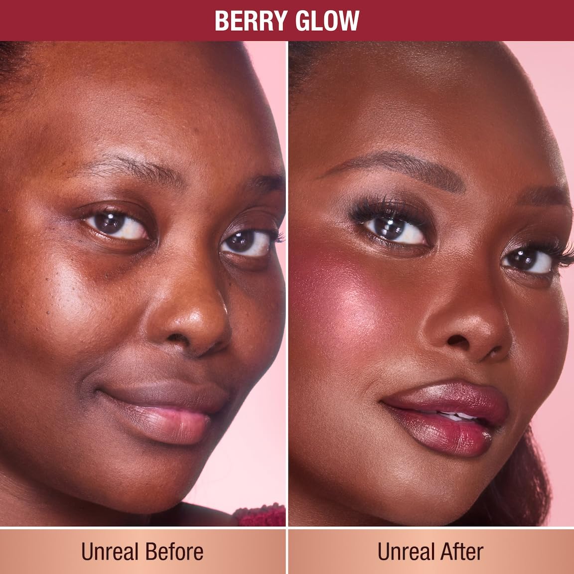 Charlotte Tilbury Unreal Healthy Glow Blush Stick - Buildable Cream Makeup with a Skincare-Infused Formula - Easy to Use, Blendable & Leaves Skin with a Luminous Sheen - Image 2