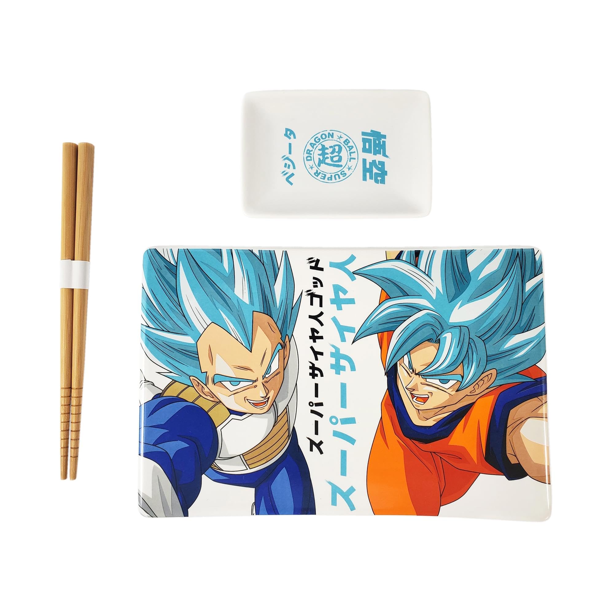 Amazon.com | Dragon Ball Super Sushi Set featuring Goku and Vegeta