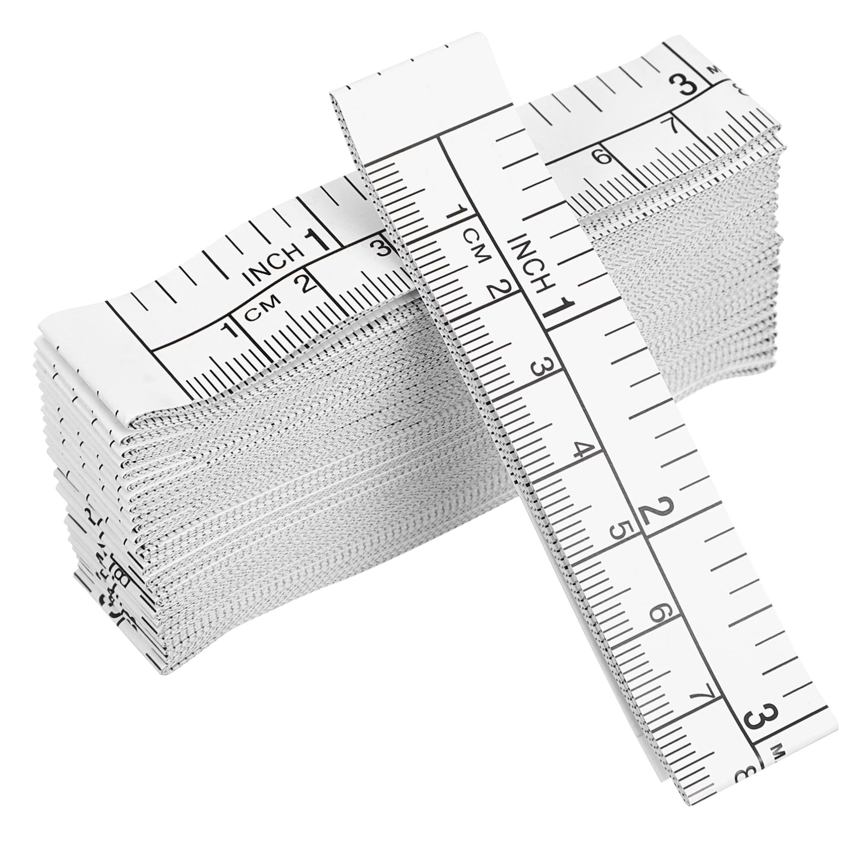STOBOK 5 Sätze Einweg Papier Maßband Für Körpermessungen Präzises Maßband Für Wunden Einfach Zu Beschriften Und Vielseitig Einsetzbar Für Diy Projekte 25 Stück * 5