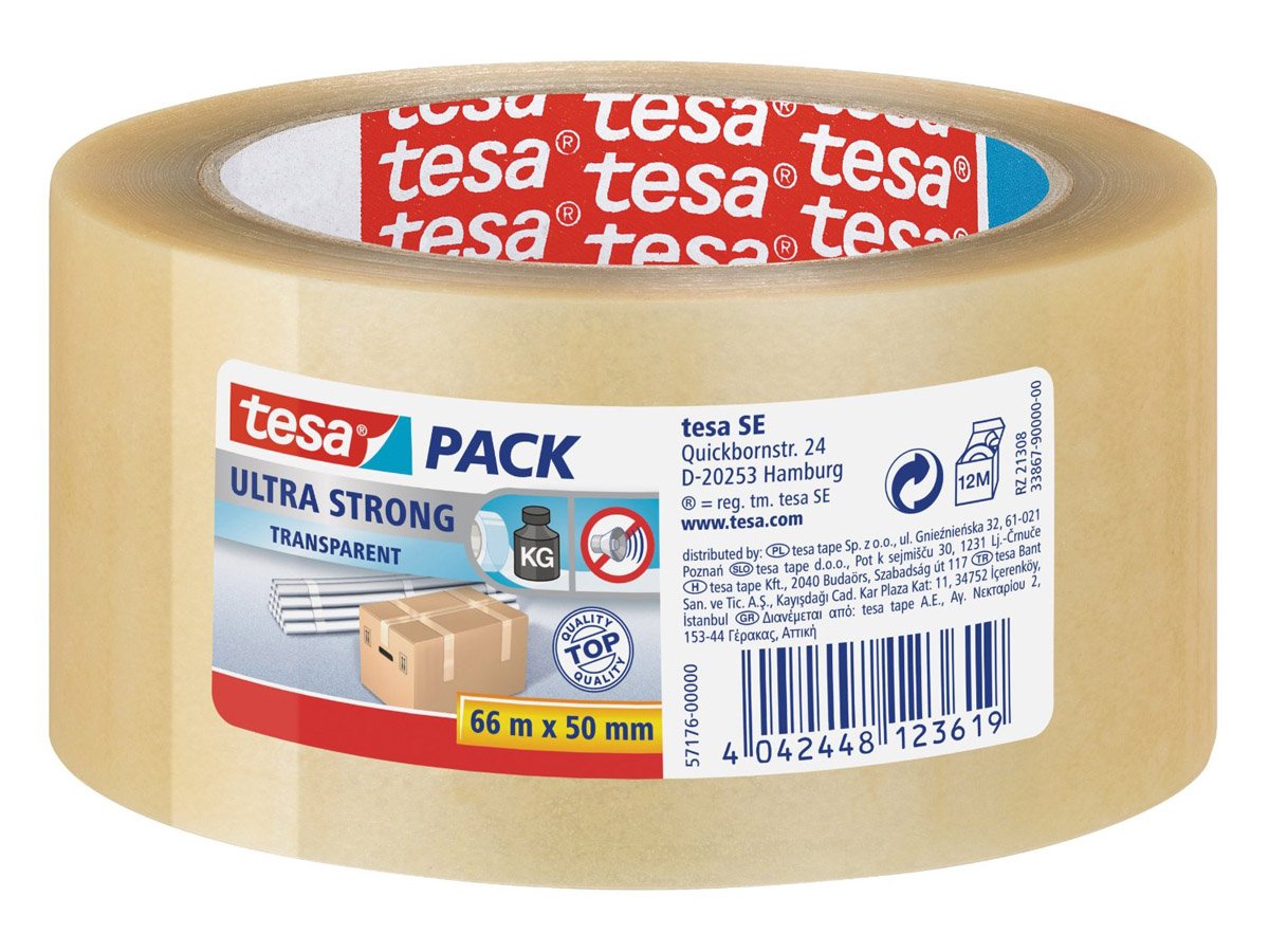 tesaPack Ultra Strong 51124 Transparente Packband