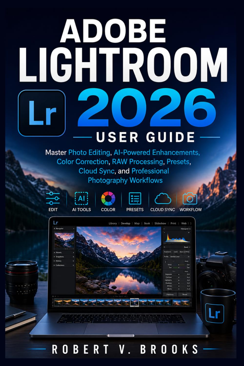 ADOBE LIGHTROOM 2026 USER GUIDE: Master Photo Editing, AI-Powered Enhancements, Color Correction, RAW Processing, Presets, Cloud Sync, and Professional Photography Workflows