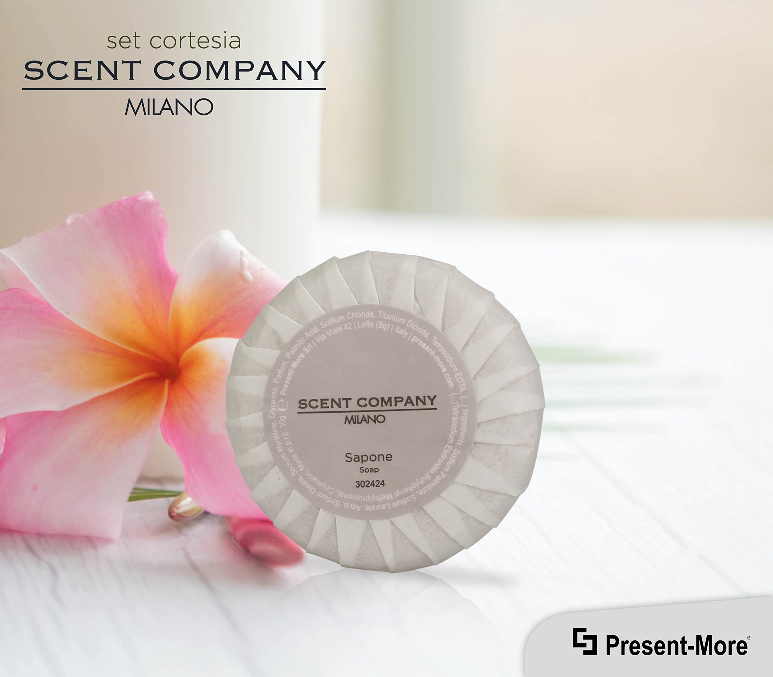 PRESENT-MORE - Saponette Hotel 30gr Scent Company Milano - 250 Pezzi