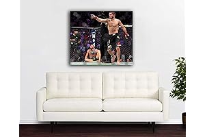 Khabib Nurmagomedov vs Conor McGregor on Canvas: A Collector's Item for MMA Enthusiasts