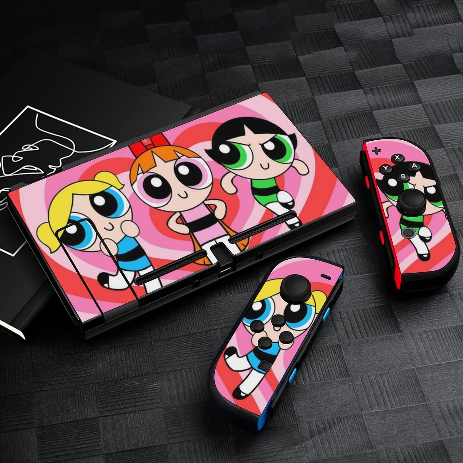 Amazon.co.jp: パワーパフガールズ Switch/Switch Lite スキンシール