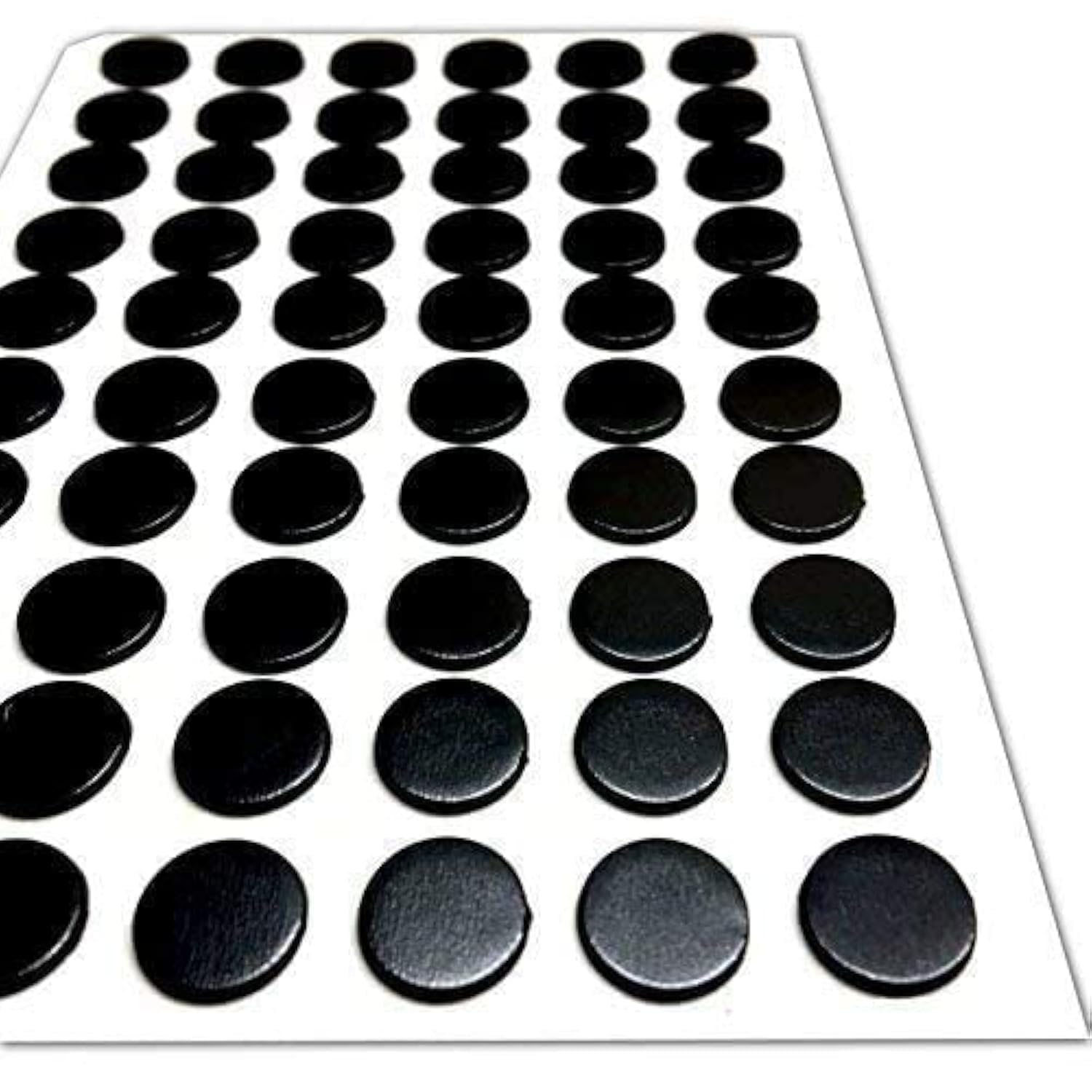 TMS 60 Sticky Magnet Dots, Self-Adhesive Magnetic Stickers for Arts and Crafts, on Easy to Peel Sheet - Make your own Fridge Magnets for Kids, Notes or Reminders - Round Stick on Magnets [1.5mm thick]