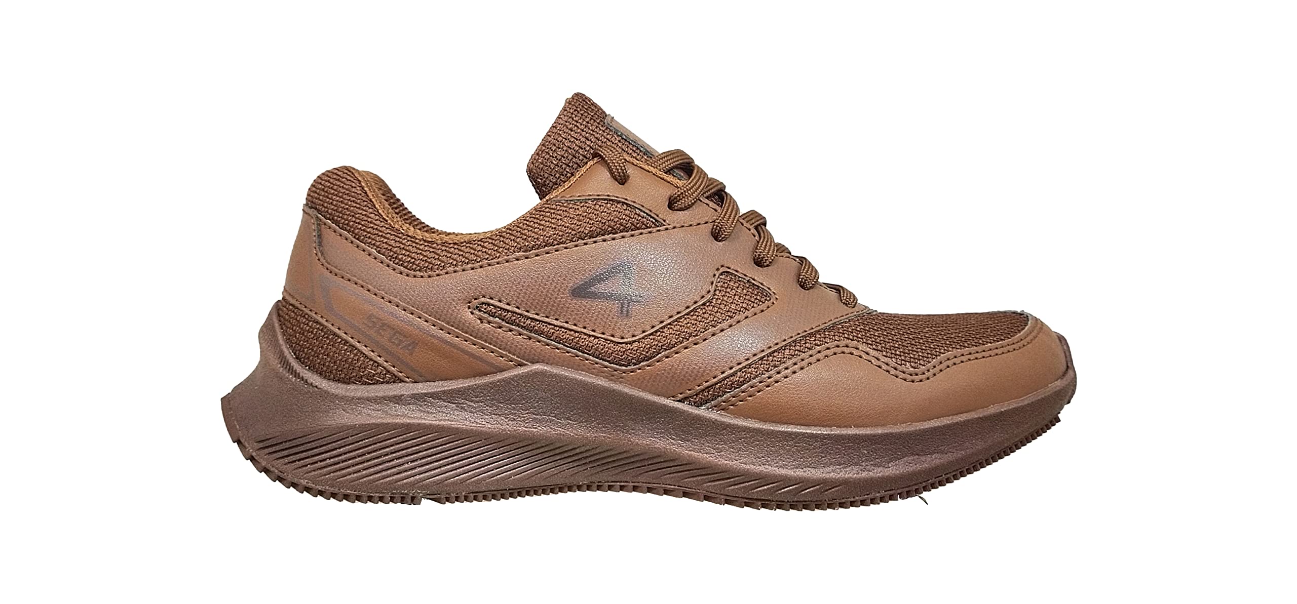 SEGAStar Impact Pvt. Ltd. Men's Comfort Jogging/Multipurpose Shoe (Brown, 7)