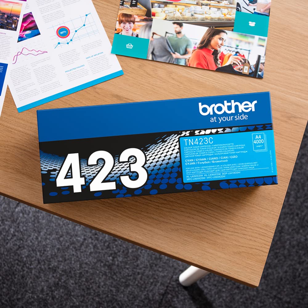 Brother TN-423C | cartouche de toner original | Cyan, XL