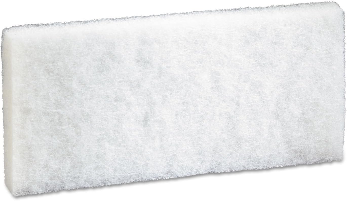 Cleaning Pad, White, 4-5/8 x 10-In.