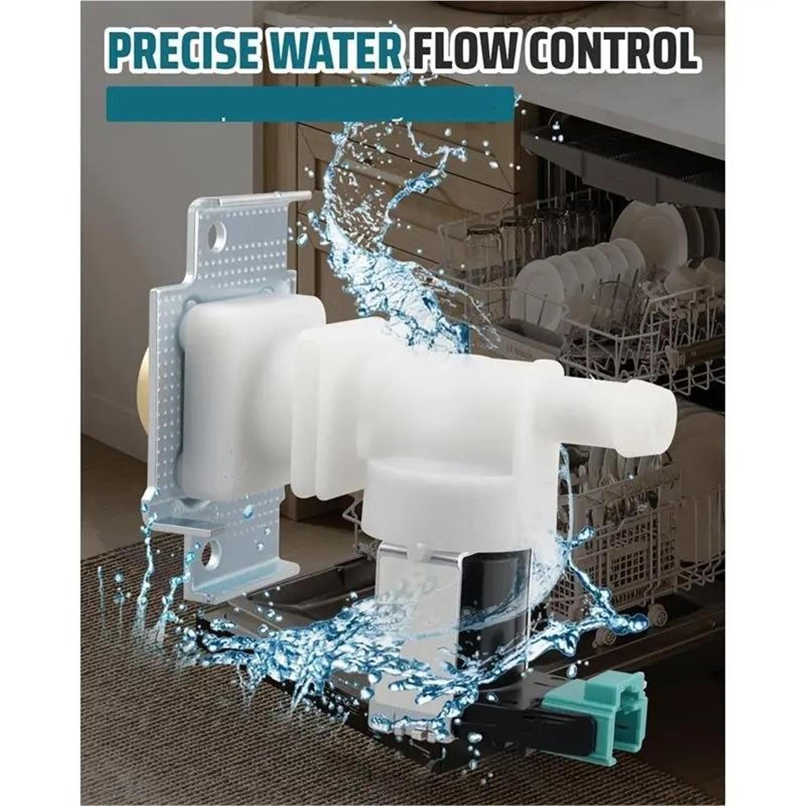 Valvola Carico Lavastoviglie 00633970, Compatibile Per Bosch SHX3AR52UC
