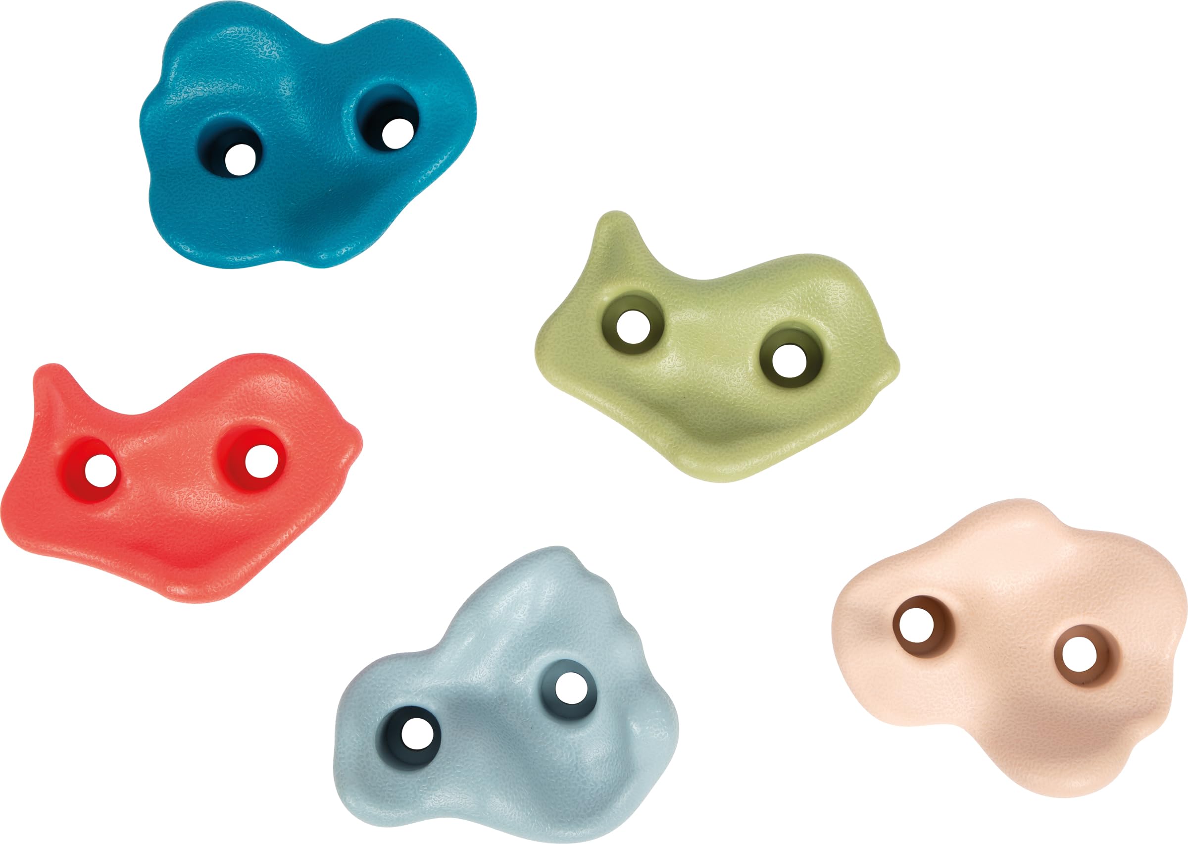 Small Foot Piedras para Escalar, 5 Piedras plástico Resistente, INT, Exterior, de 3 años, 12794