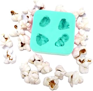 Popcorn Silicone Mold 4 cavities Wax mold Resin mold Soap mold Realistic Flexible silicone mold NC058