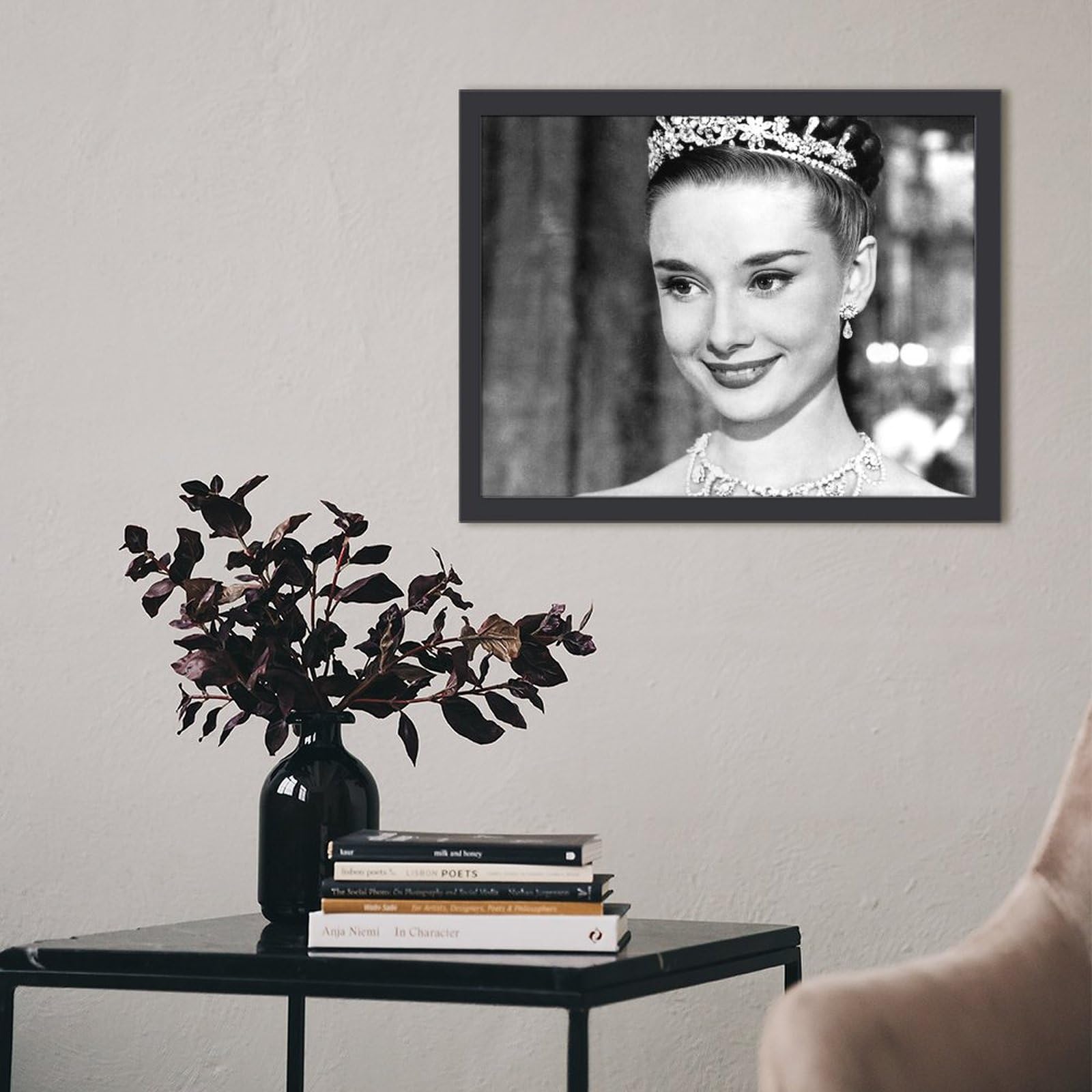 Amazon.co.jp: 額縁 オードリー・ヘップバーン Audrey Hepburn フォト