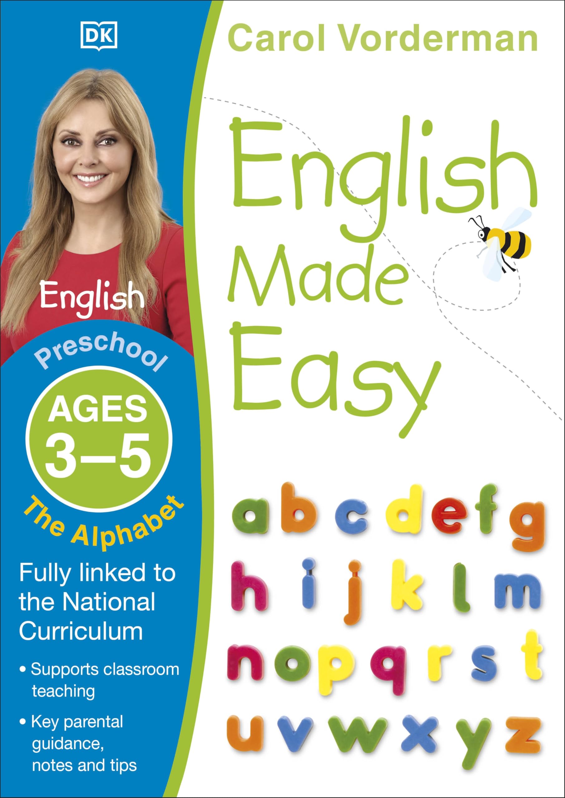 English Made Easy: The Alphabet, Ages 3-5 (Preschool): Supports the National Curriculum, English Exercise Book (Made Easy Workbooks)