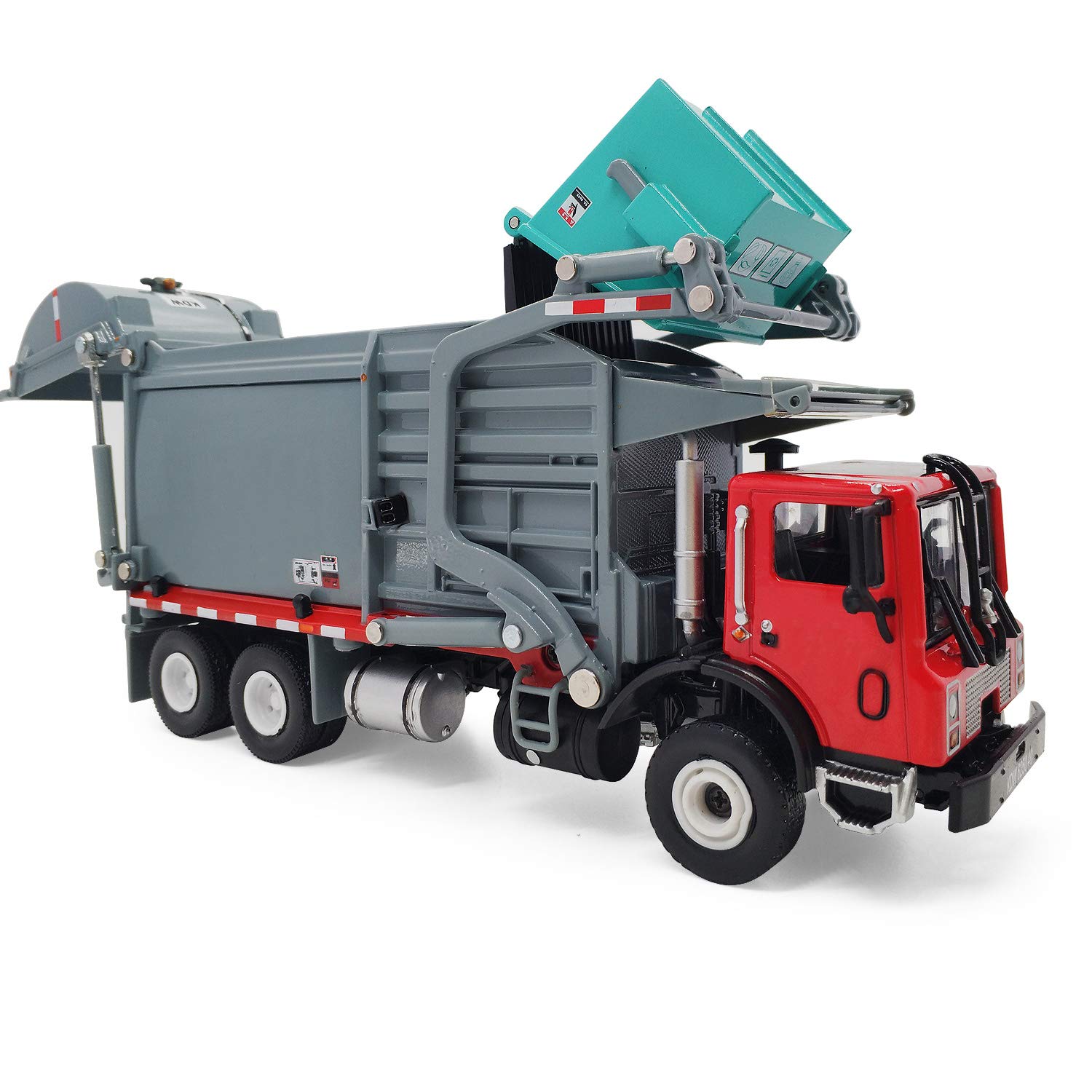 Garbage Truck Toy Model,143 Scale Metal Diecast Recycling Clean Trash