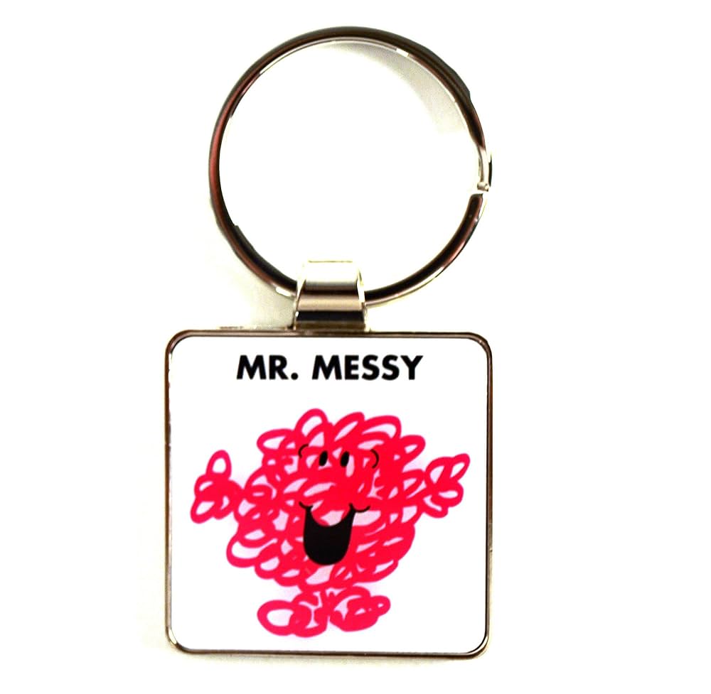 Mr Men & Little Miss Keyrings - Mr Messy: Amazon.co.uk: Fashion
