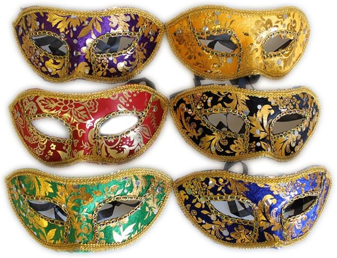 Masquerade Party Mask Amazon.co.uk Toys & Games