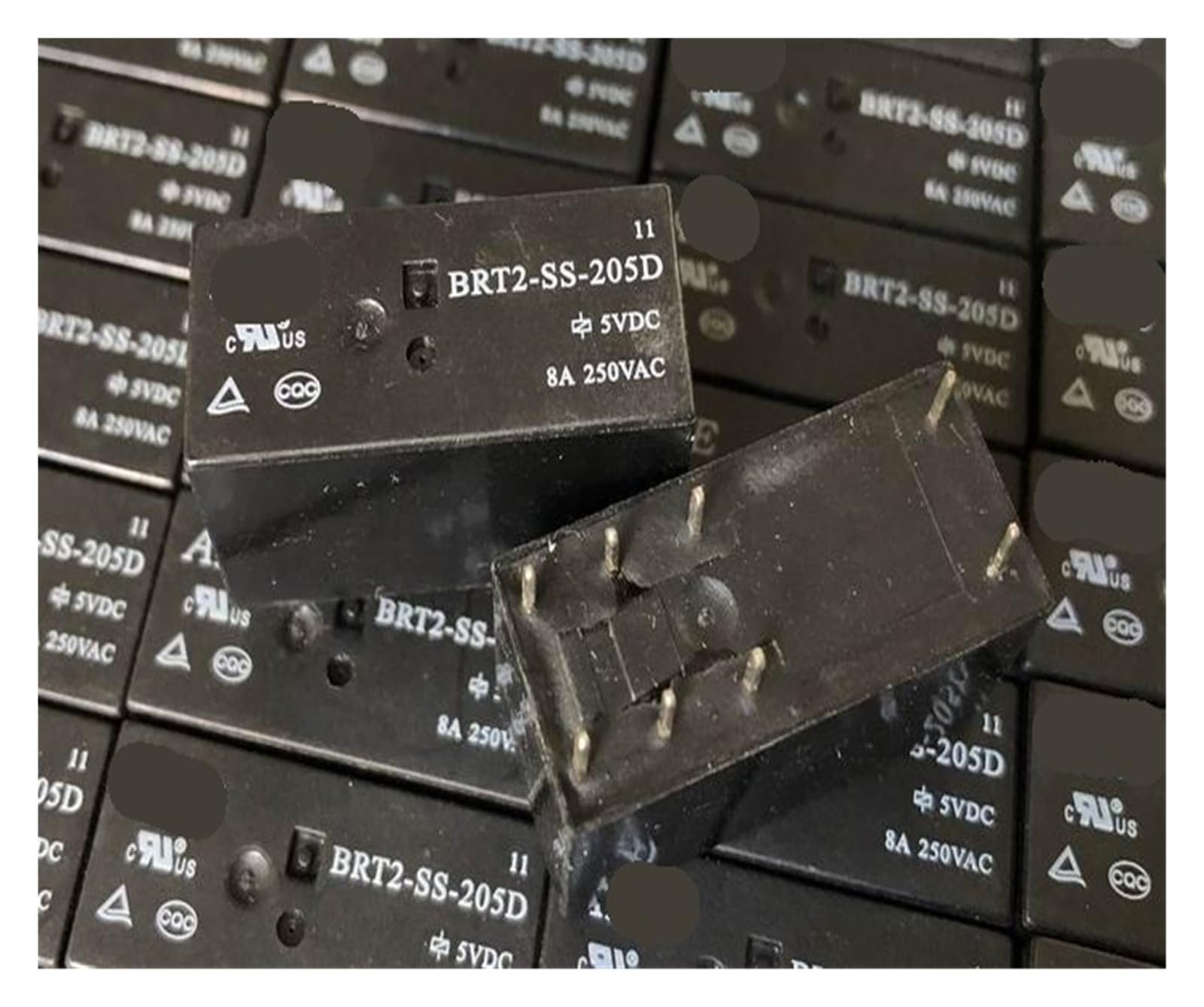 Yzwrwrmktb One Color 1Pc Brt2-Ss-205D 5V (115F2c-8A) Relay 8Pins