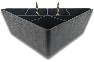 HDPE Large Espresso Plastic Sofa Legs Replacement