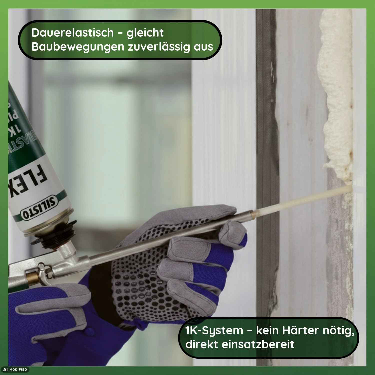 Pianka do pistoletu B2 750 ml elastyczna pianka PU do fug z absorpcją ruchu – (6, B2 750 ml)