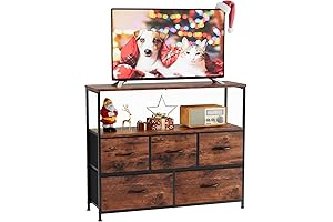 Sweetcrispy Dresser Table and Entertainment Center