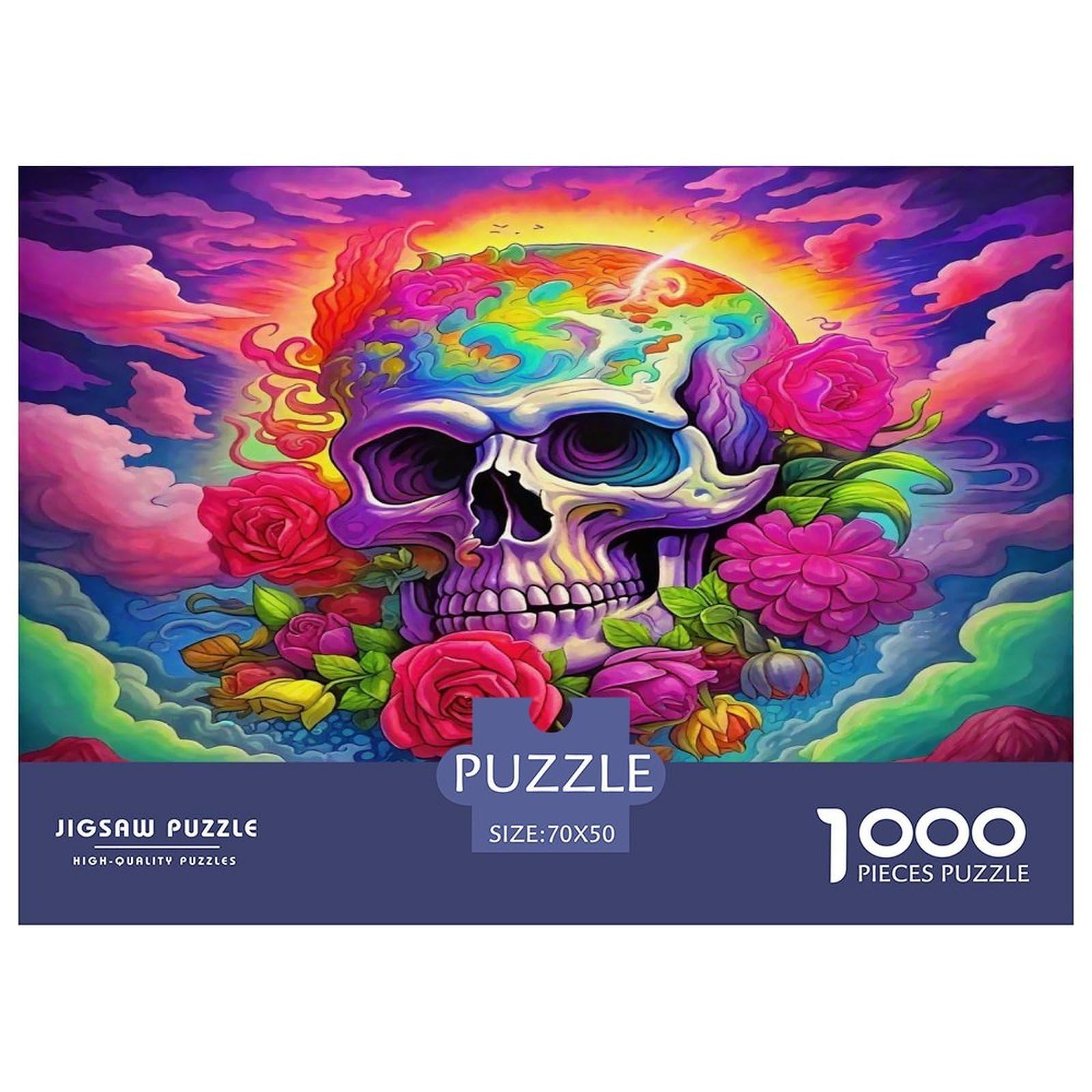 Rose Puzzle Impossible 1000 sztuk dekoracji domu. Relaks i inteligencja dla dorosłych i dzieci od 12 lat 70 x 50 cm / 1000 sztuk