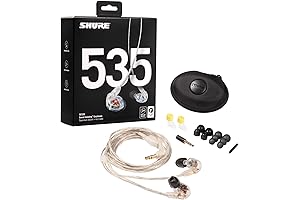 Shure SE535-CL Professional In-Ear Monitors for Musicians