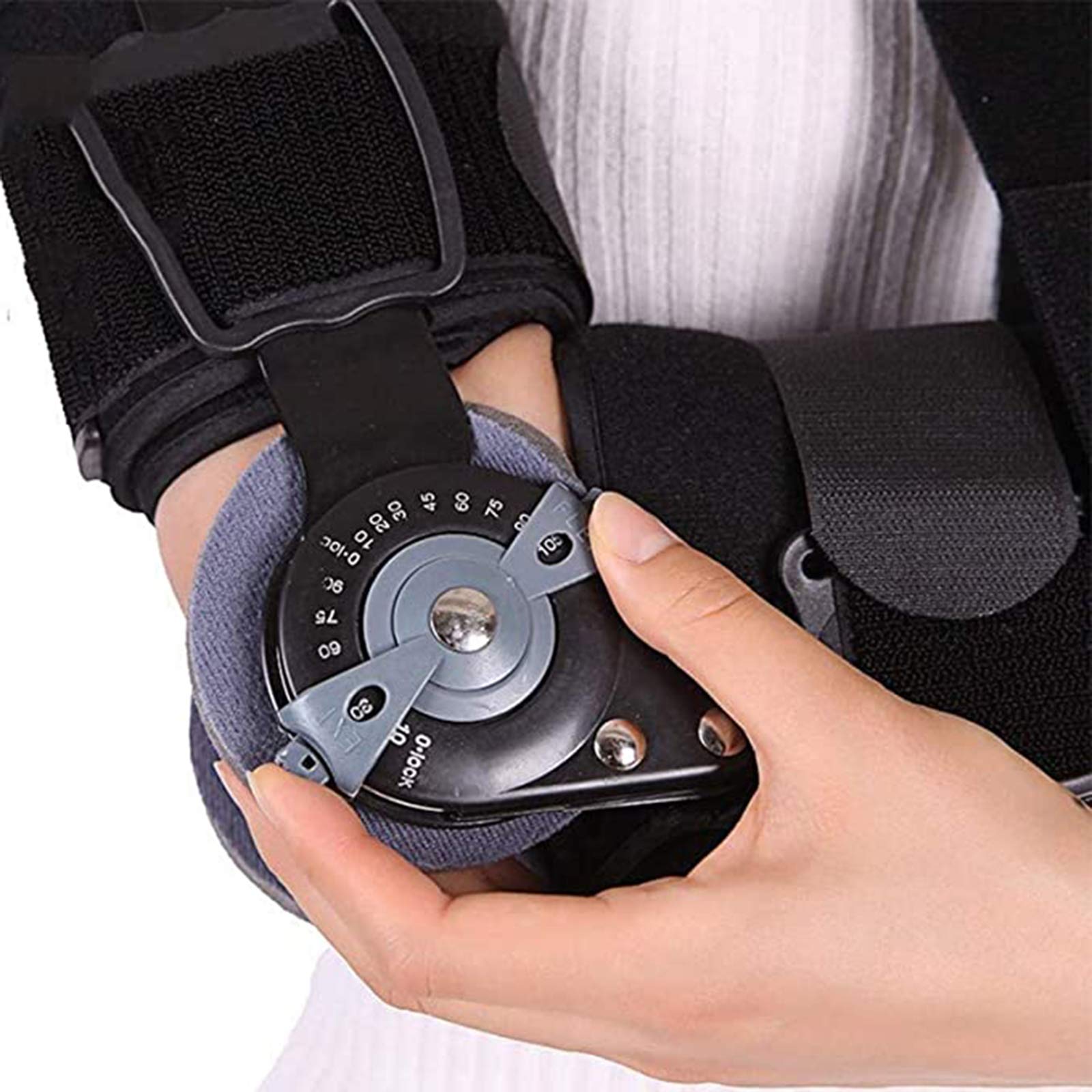 Klappbare Unterarmstütze, Festsitzende Orthese Mit Schulterabduktionsorthese, Für Die Rehabilitation Der Ellenbogengelenksfixierung Oder Die Medizinische Schiene Bei Armfrakturen