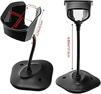 Vista 6 de Soporte universal para escáner de código de barras compatible con Zebra Symbol DS4308, DS2208, DS2278, DS4608, DS8108 - No de pedido: 20-71043-04R