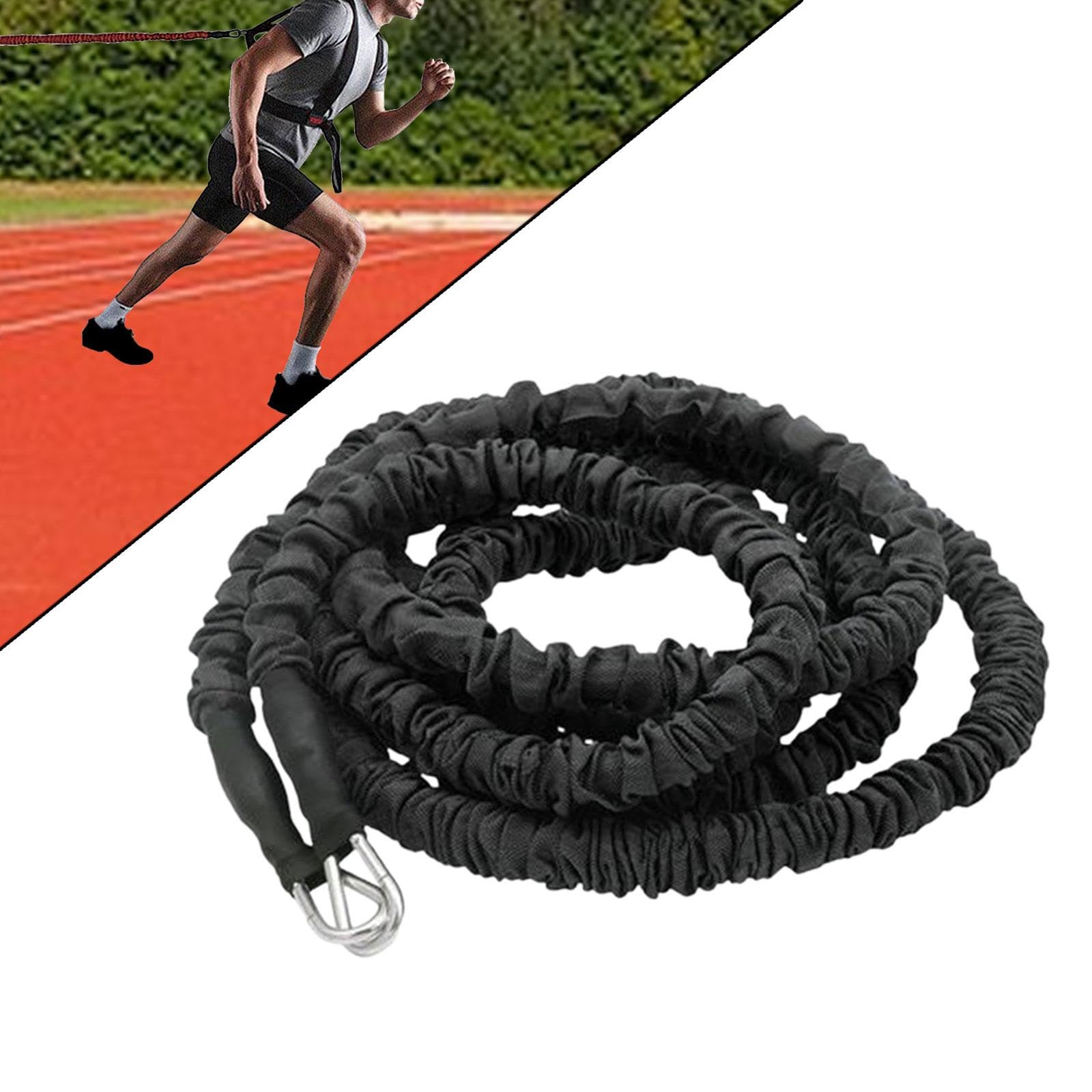 Banda de Resistencia Elástica Ejercicio Cuerda Fitness Tubo de Látex Entrenamiento Mejorando Fuerza y Velocidad Adecuada para Entrenamiento Deportivo