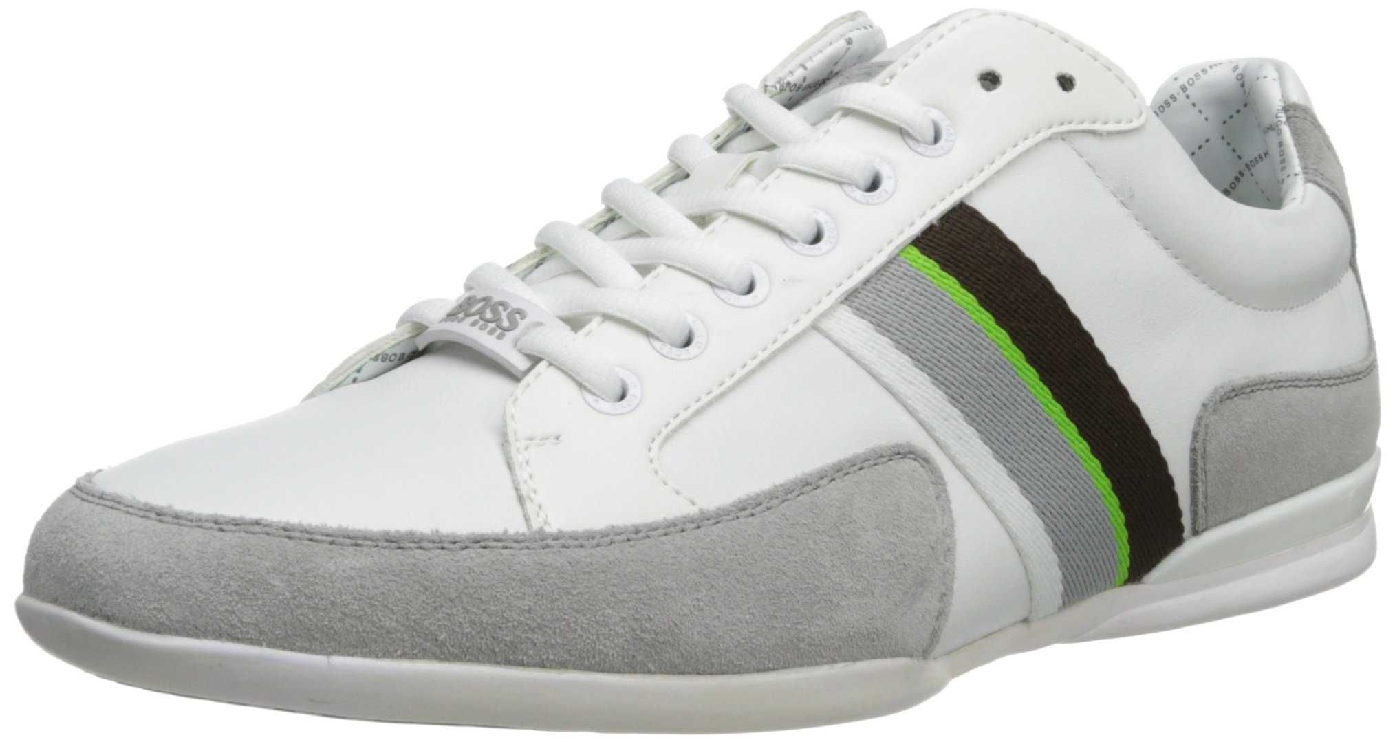 Hugo Boss Men's Space Leather Fashion Sneaker