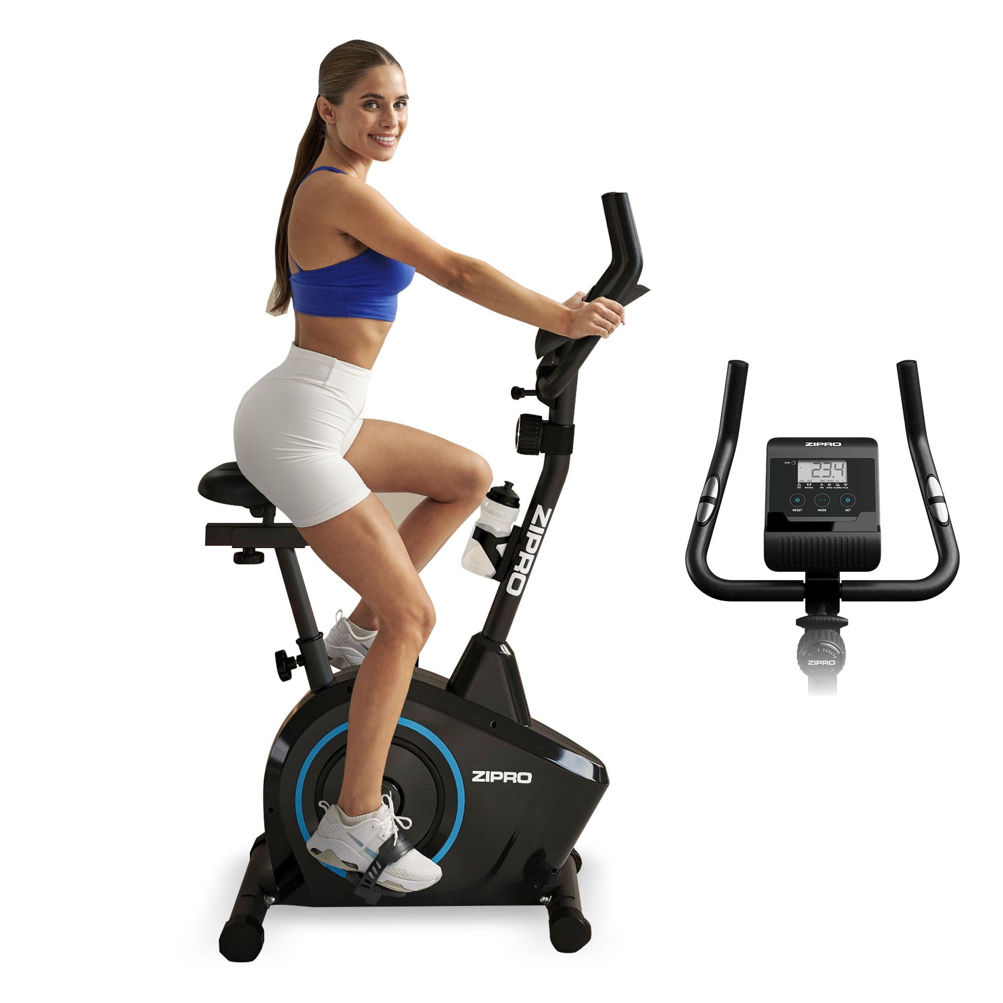 allenamento indoor zipro boost bike trainer ergometrico magnetico