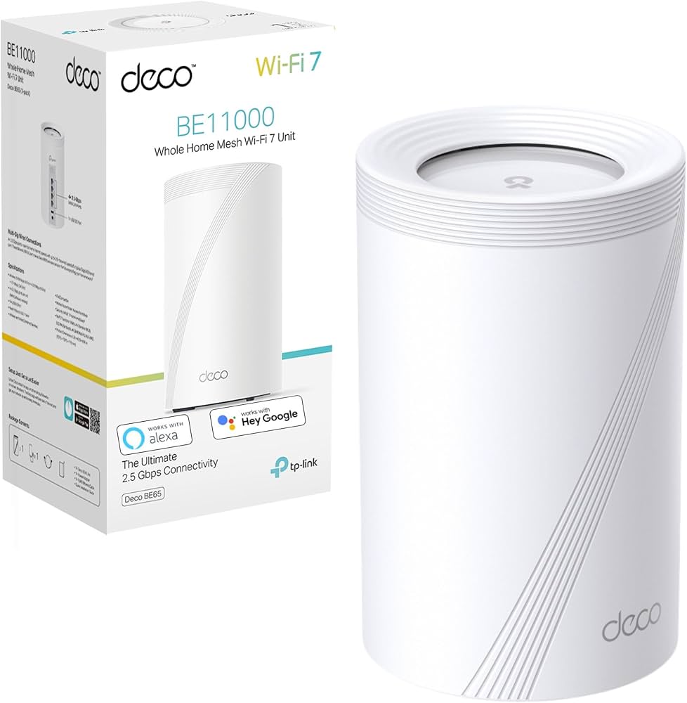 薪場王 ❤️TP-Link Deco BE65 Pro BE9300 TP-Link Deco BE65 BE9300Mbps Tri-Band WiFi 7 Router, 2.5G Fast