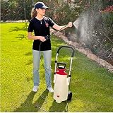 PHOENIX - Pulverisateur électrique de Jardin sur Roue Roller Sprayer, Pulverisateur Jardin avec Tuyau de 3m pour Une Pulvérisation sans Effort, pulvérisateur à Batterie, Autonome, Portable et Léger - 2